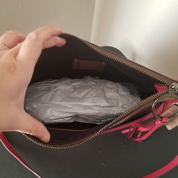 Coach Leather Saddle Crossbody - Picture 9 of 10